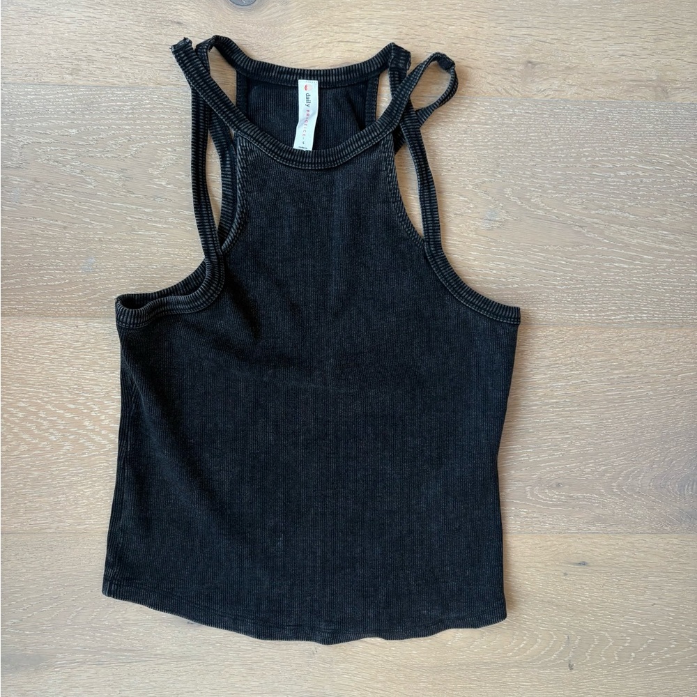 Anthropologie Daily Practice Tank Top in Grey